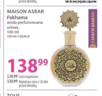 Woda perfumowana unisex Maison Asrar Fakhama