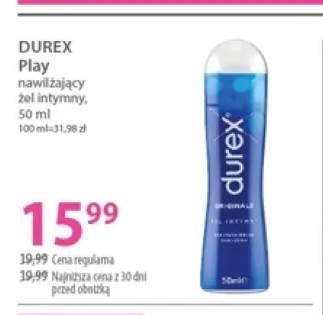 Żel intymny nawilżający Durex Play