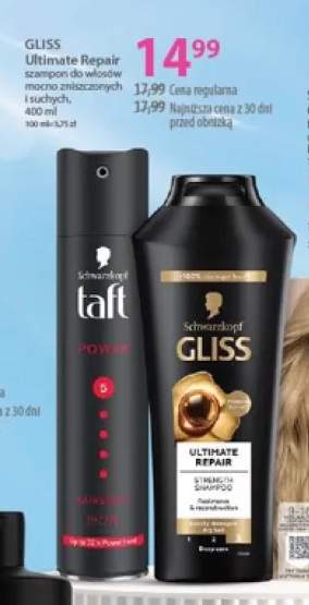Szampon do włosów Gliss Ultimate Repair