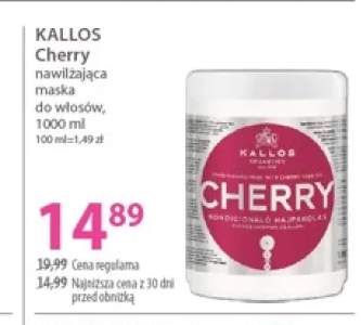 Maska do włosów Kallos Cherry