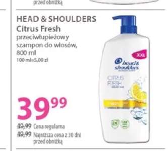 Szampon do włosów Head & Shoulders Citrus Fresh
