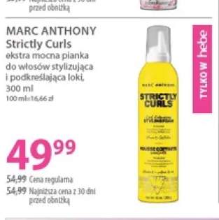 Pianka do włosów Marc Anthony Strictly Curls