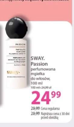 Passion perfumowana mgiełka do włosów SWAY.