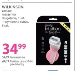 Zestaw maszynka do golenia Wilkinson Sword Intuition + ostrza wymienne