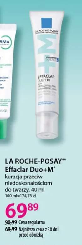 Kuracja przeciw niedoskonałościom do twarzy La Roche-Posay Effaclar Duo+M