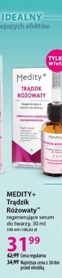 Regenerujące serum do twarzy Medity+ Trądzik Różowaty
