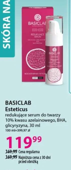 Serum do twarzy BasicLab Esteticus redukujące