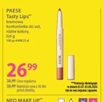 Kremowa konturówka do ust Paese Tasty Lips