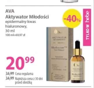 Serum do twarzy Ava Aktywator Młodości