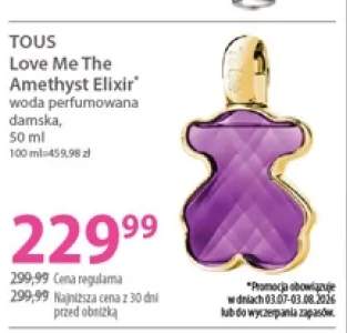 Woda perfumowana damska Tous Love Me The Amethyst Elixir