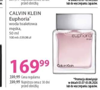 Woda toaletowa męska Calvin Klein Euphoria