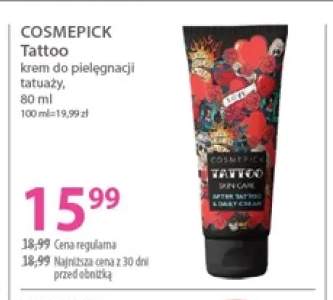 Krem do pielęgnacji tatuaży Cosmepick Tattoo