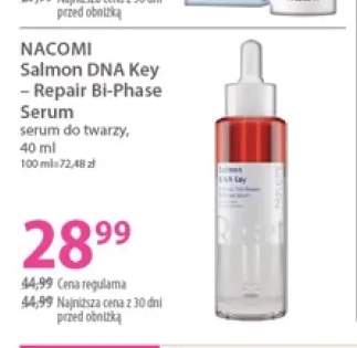 Serum do twarzy Nacomi Salmon DNA Key - Repair Bi-Phase Serum