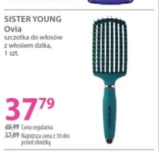 Szczotka do włosów z włosiem dzika Sister Young Ovia