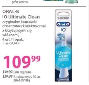 Końcówki do szczoteczki elektrycznej Oral-B iO Ultimate Clean