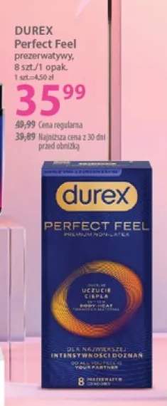 Prezerwatywy Durex Perfect Feel