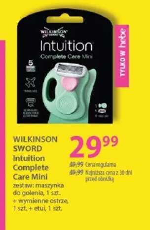 Zestaw do golenia Wilkinson Sword Intuition Complete Care Mini
