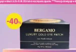 Płatki pod oczy Bergamo Luxury Gold