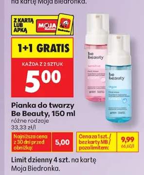 pianka do mycia twarzy