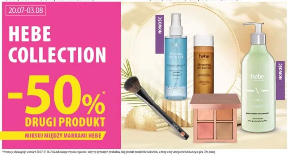 Suchy olejek do ciała Hebe Shimmering Dry Body Oil +3 warianty