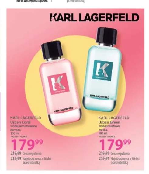 Woda toaletowa męska Karl Lagerfeld Urban Green