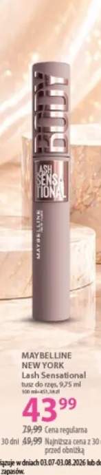 Tusz do rzęs Maybelline New York Lash Sensational