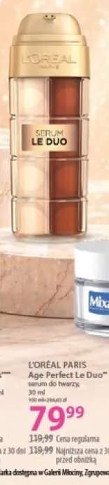 Serum do twarzy L'Oréal Paris Age Perfect Le Duo