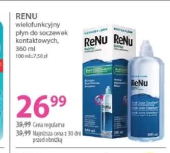 Płyn do soczewek kontaktowych wielofunkcyjny Renu MultiPlus