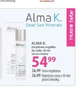 Mgiełka do ciała zmysłowa Alma K.