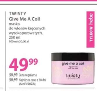 Maska do włosów Twisty Give Me A Coil