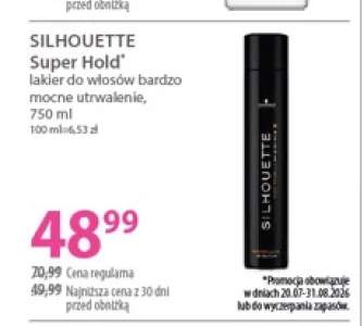 Lakier do włosów Silhouette Super Hold