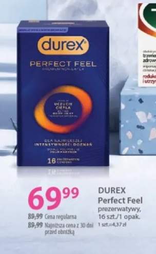 Prezerwatywy Durex Perfect Feel