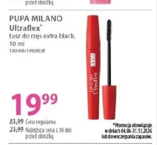 Tusz do rzęs Pupa Milano Ultraflex