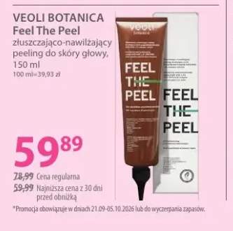 Złuszczająco-nawilżający peeling do skóry głowy Feel The Peel Veoli Botanica