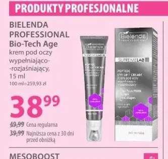 Krem pod oczy wypełniająco-rozjaśniający Bio-Tech Age Bielenda Professional