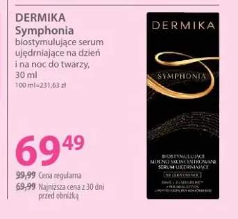 Biostymulujące serum ujędrniające na dzień i na noc do twarzy Symphonia Dermika