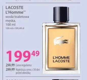 Woda toaletowa męska L'Homme Lacoste