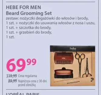 Zestaw do pielęgnacji brody Beard Grooming Set Hebe for Men