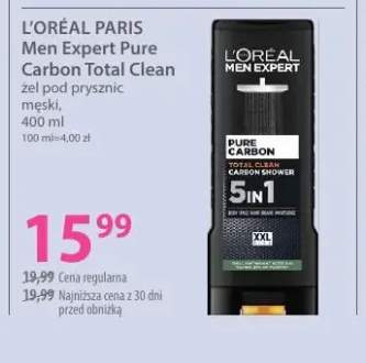 Żel pod prysznic męski Men Expert Pure Carbon Total Clean L'Oréal Paris