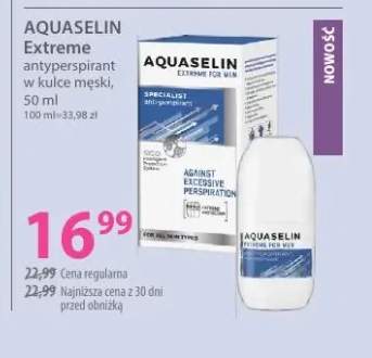Antyperspirant w kulce męski Extreme Aquaselin