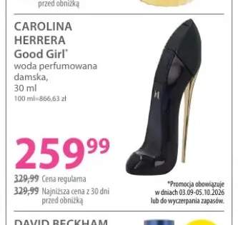 Woda perfumowana damska Good Girl Carolina Herrera