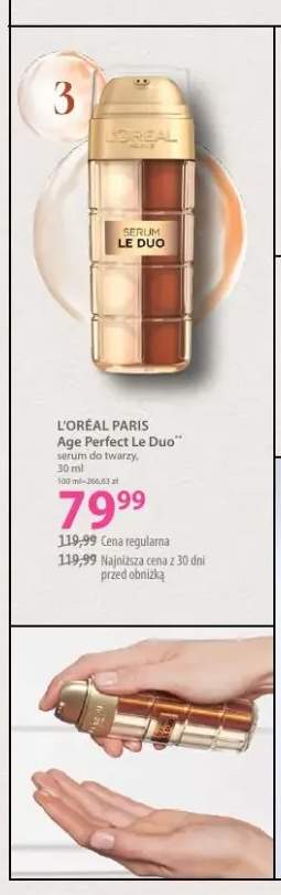 Serum do twarzy Age Perfect Le Duo L'Oréal Paris