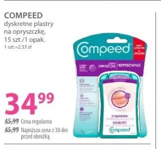 Dyskretne plastry na opryszczkę Compeed