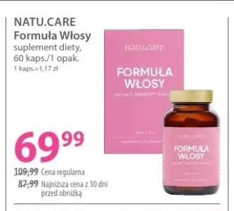 Formuła Włosy suplement diety Natu.Care