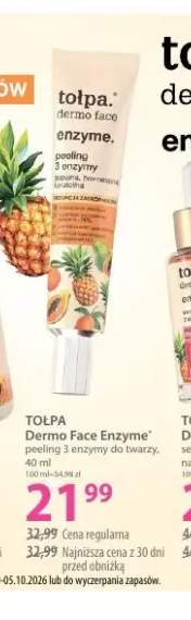 Dermo Face Enzyme peeling 3 enzymy do twarzy Tołpa