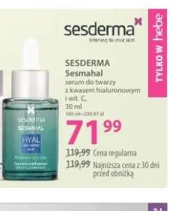 Sesmahal serum do twarzy z kwasem hialuronowym i wit. C Sesderma