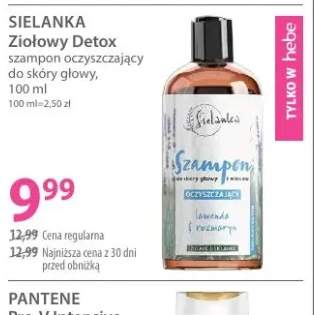 Ziołowy Detox szampon oczyszczający do skóry głowy Sielanka