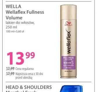 Wellaflex Fullness Volume lakier do włosów Wella