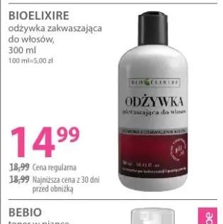 Odżywka zakwaszająca do włosów Bioelixire