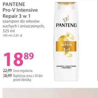 Pro-V Intensive Repair 3 w 1 szampon do włosów suchych i zniszczonych Pantene